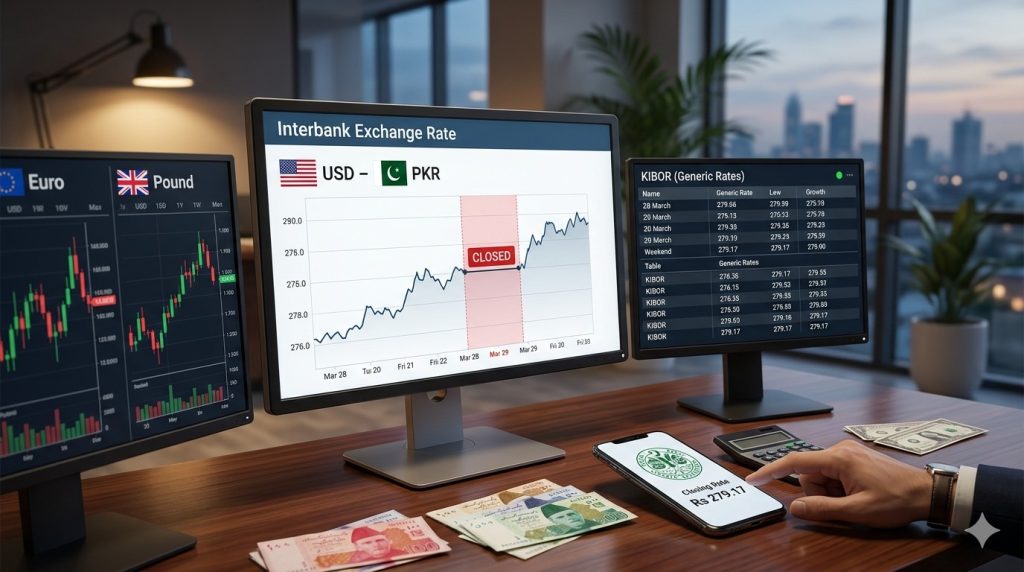 Today Official Interbank Exchange Rates in Pakistan March 30 2026 Inter Bank Updates