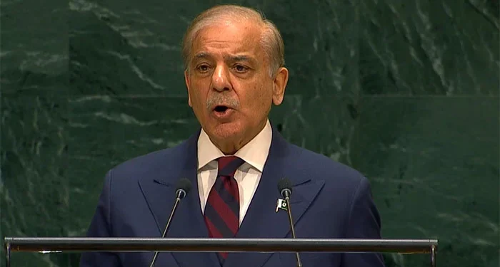 Addressing the General Assembly, PM Shahbaz Sharif raised the issue of Kashmir again