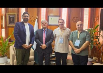 Pakistan Pavilion Delegation Meets Pakistan Ambassador in UAE
