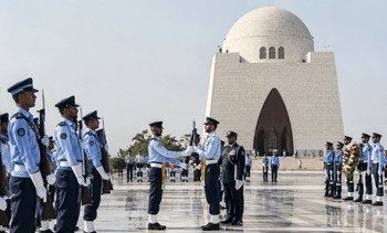 Defence Day Guards Change Cermony Held at Mazar-e-Quaid