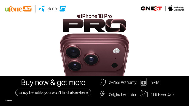 PTML, GNEXT Partner to Bring iPhone 18 Pro Series With 5G to Pakistan
