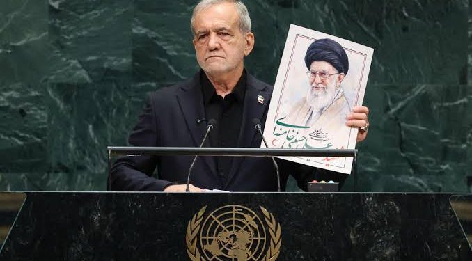 Iranian president criticises US and Israel at the General Assembly
